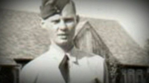 RAF pilot Bill Eames was born in Enniskillen, County Fermanagh