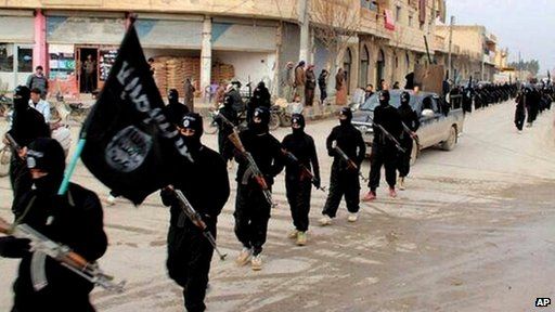 Isis militants