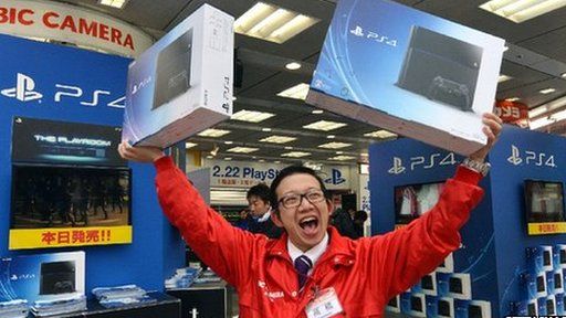 PS4 on sale in Japan
