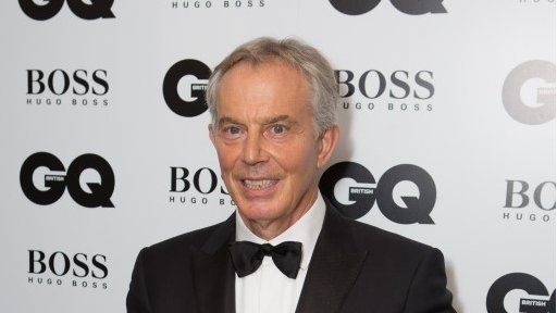 Tony Blair at GQ awards