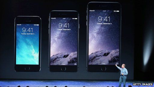 iPhone 5S, iPhone 6 and iPhone 6 Plus