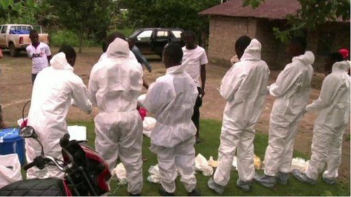 Yr awdurdodau yn Liberia yn delio gyda'r feirws Ebola