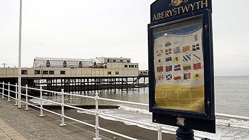 Aberystwyth - Braf ar lan y môr