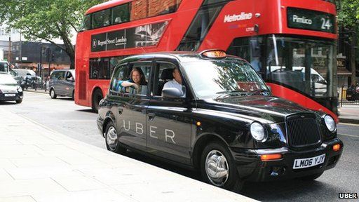 Uber black cab