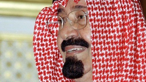 File photo: Abdullah bin Abdulaziz, 17 September 1998