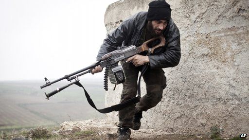 Syrian opposition soldier