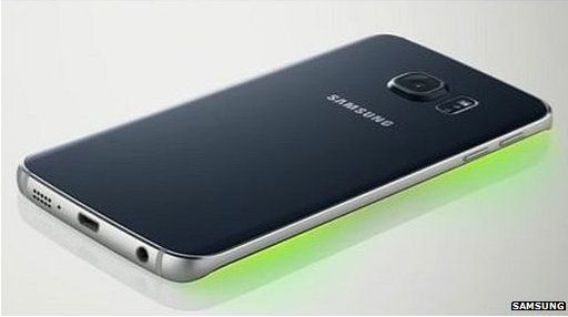 vervolging Inwoner vlot Samsung S6 Edge with curved screen unveiled at MWC - BBC News