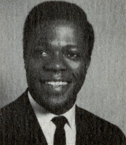 a young Kofi Annan in black and white