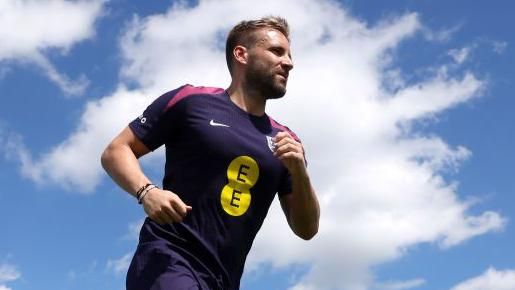 Luke Shaw was included in Southgate's squad despite being out injured since early February