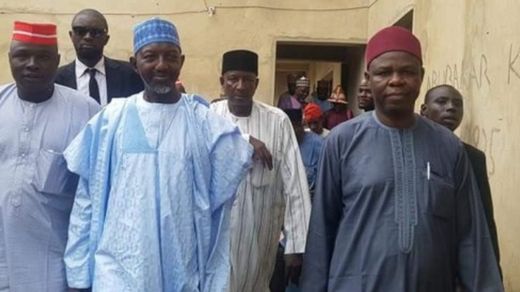 Takai da shugaban riko na PDP a Kano Rabiu Sulaiman Bichi dan Kwankwasiyya