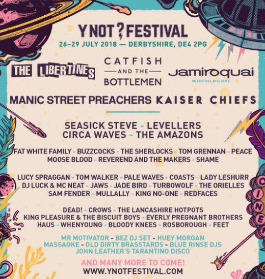 Y Not Festival line-up