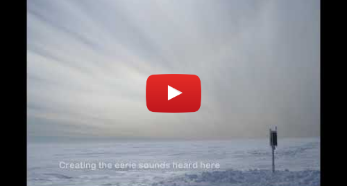 Publicación de Youtube por American Geophysical Union (AGU): This is what an Antarctic Ice Shelf sounds like