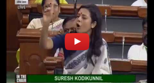 Youtube post by AITCofficial: Mahua Moitra speaks on Motion of Thanks on the President’s Address