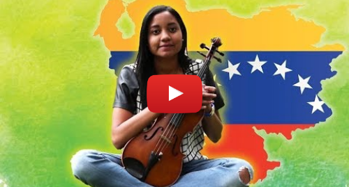 Publicación de Youtube por BBC News Mundo: De la orquesta sinfónica en Venezuela a tocar en la calle en Bogotá