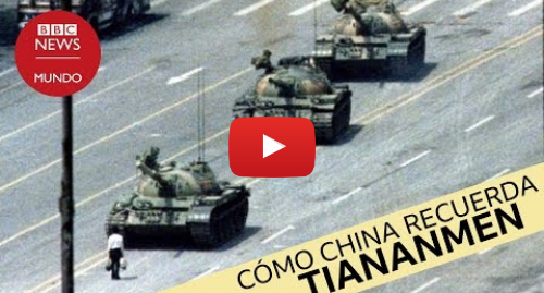 Publicación de Youtube por BBC News Mundo: Cómo reaccionan en China al ver la icónica imagen del 