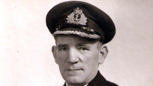 Captain Alan Bradshaw who worked at Bletchley Park, Buckinghamshire