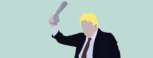 Boris Johnson illustration