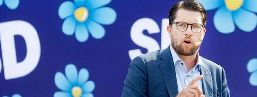 Sweden Democrat leader Jimmie Akesson