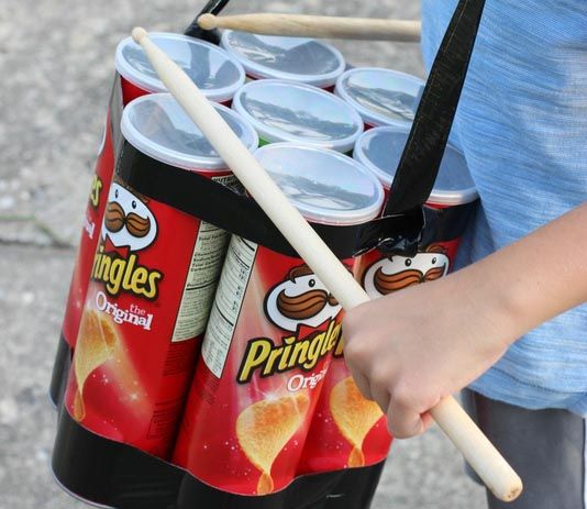 Fulfill Coin laundry nationalism Recycling: Seven things you can do with a Pringles can - BBC News