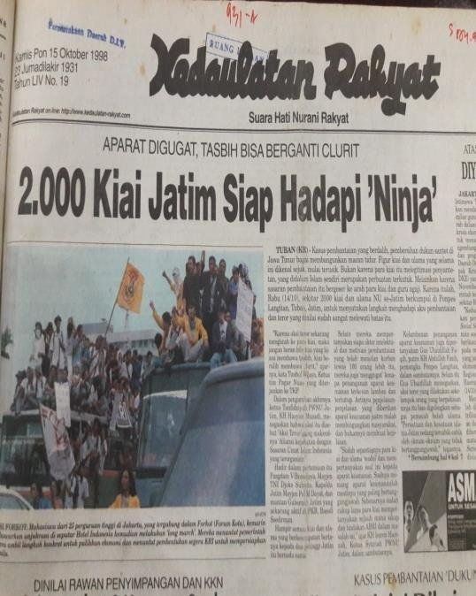 Pembantaian Dukun Santet 1998 1999 Di Banyuwangi Ada Tanda Silang Lampu Tiba Tiba Mati Dan 6497