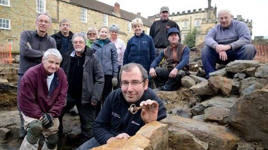 Durham University’s Archaeological Services team and volunteers from Auckland Castle Trust