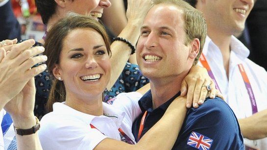 Duke and Duchess of Cambridge at the Olympics