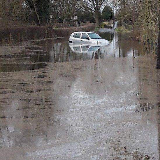 Car flood