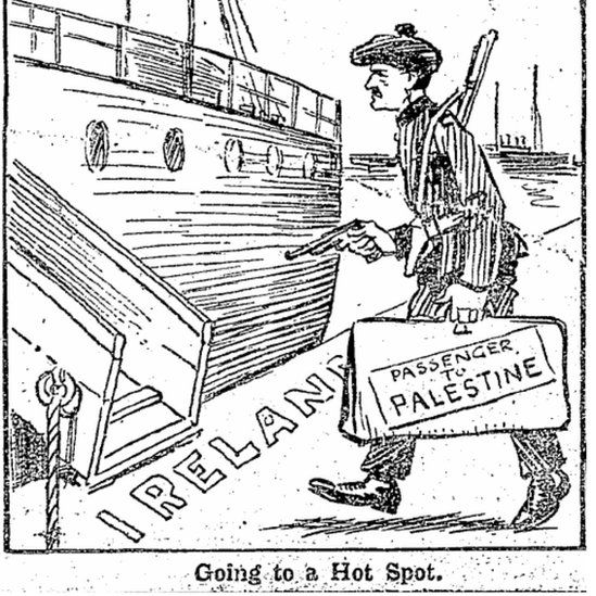 Sunday Independent cartoon from 1922