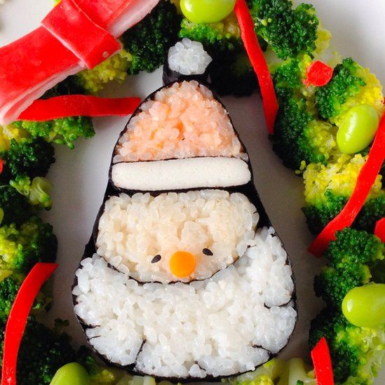 Santa sushi