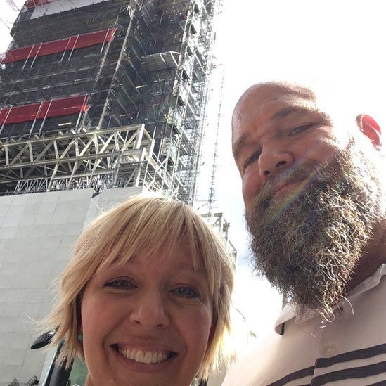 Dan and Kate Ross's Big Ben selfie