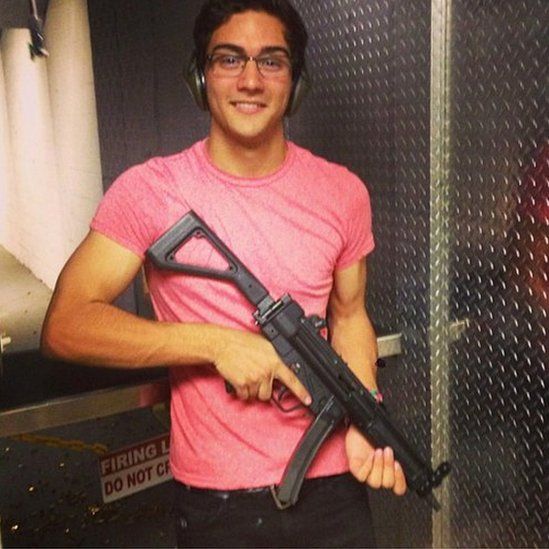 Steven Jones' Instagram photos show him posing with guns