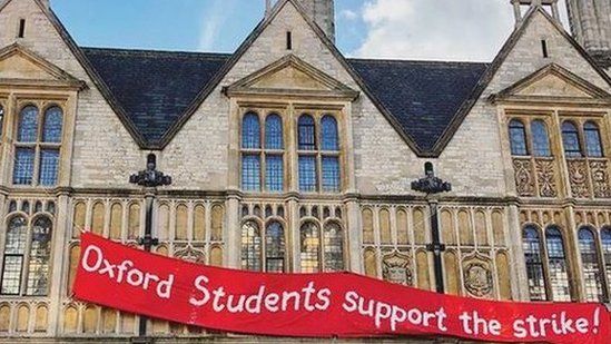 Oxford student banner