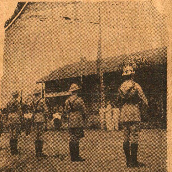 Soldados em Tomé-Açu