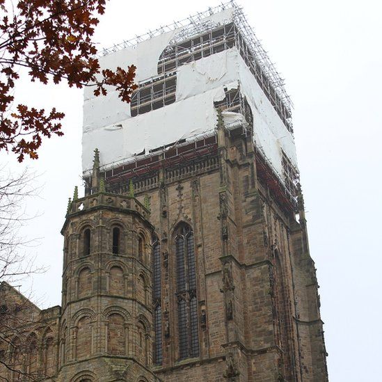 Durham Cathedral central tower