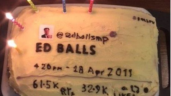 Good grief...but how could I say No? RT @YvetteCooper We've insisted he bake a cake. How else would you celebrate #EdBallsday?