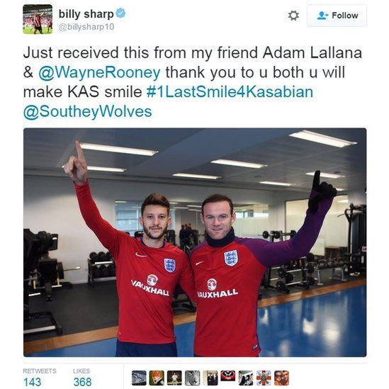 Wayne Rooney sends England shirt to terminally ill fan - BBC News