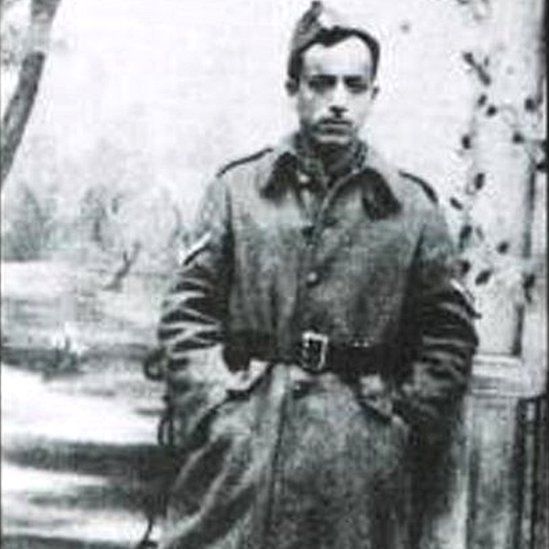 Marcel Nadjari in Greek military uniform
