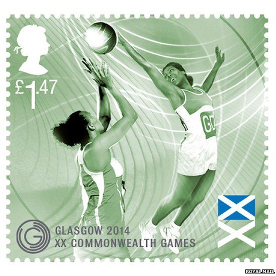 Glasgow 2014 Commonwealth Games stamps unveiled BBC News