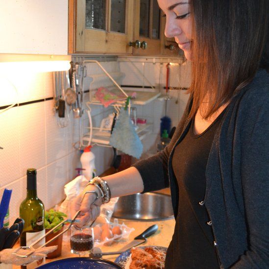 Judit Szilagyi cooking