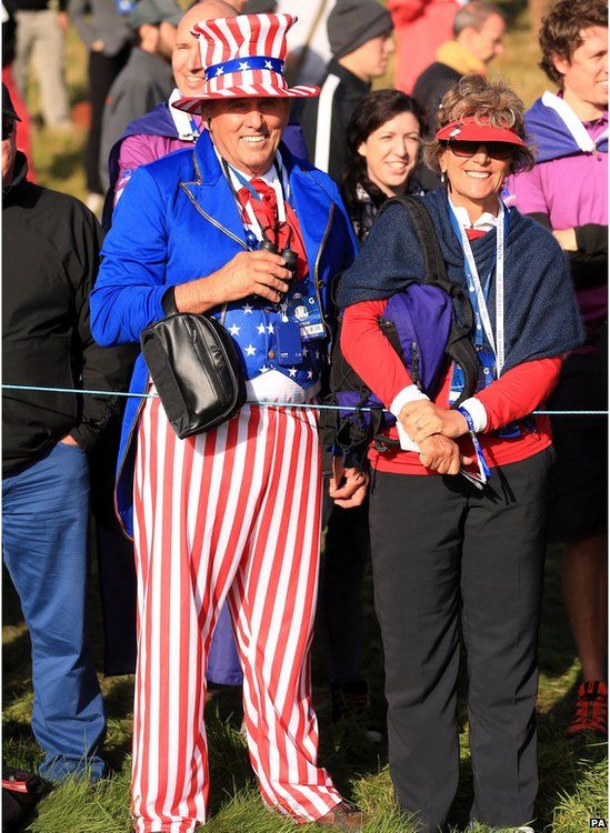 The weird and wonderful outfits of fans at the Ryder Cup