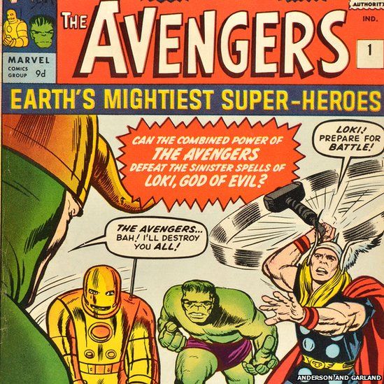 Avengers and X-Men comics sell for thousands in Newcastle - BBC News