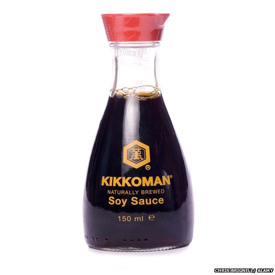 Kikkoman soy sauce bottle