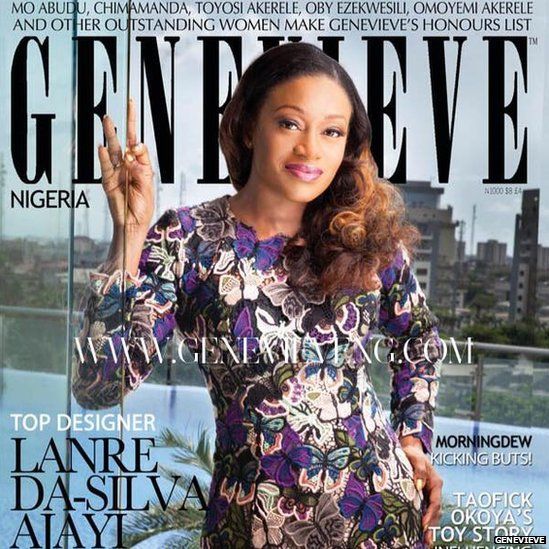 Nigerian magazine Genevieve