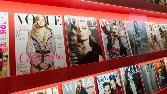 Portadas de la revista Vogue.