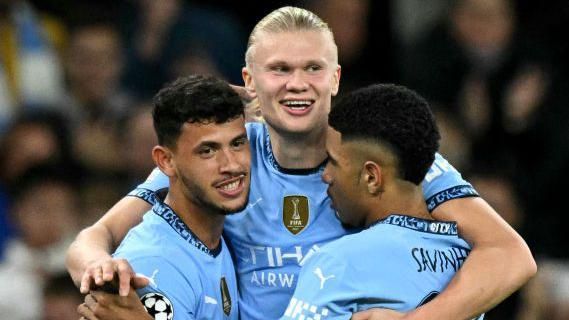 Haaland's brilliant goal helps Man City beat Sparta Prague