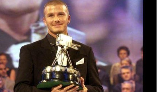 David Beckham won BBC Sports Personality of the Year in 2001