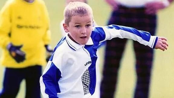 Harry Kane as a child