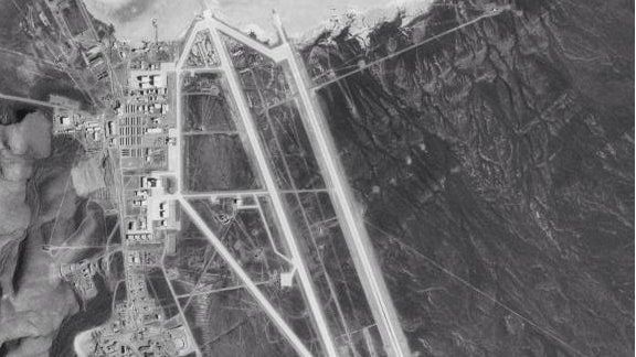 Satellite image of Area 51