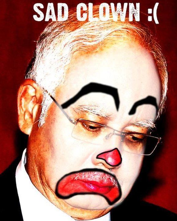 PM as clown
