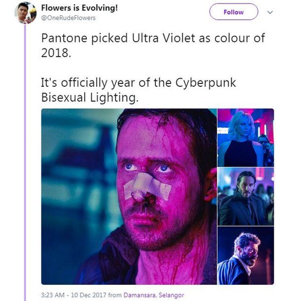 Is 'bisexual lighting' a new cinematic phenomenon? - BBC News